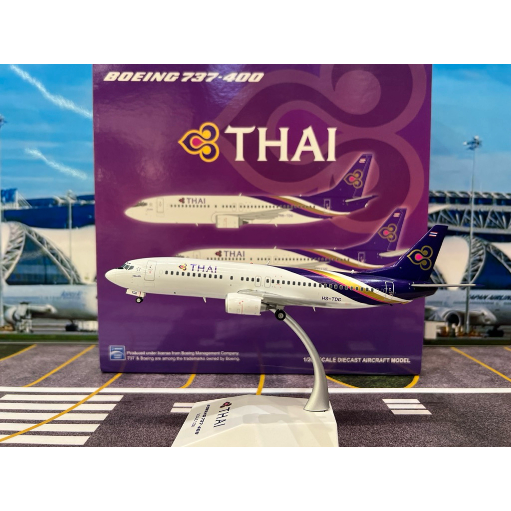JCWings [XX20132] 1:200 Thai 737-400 Last Flight HS-TDG