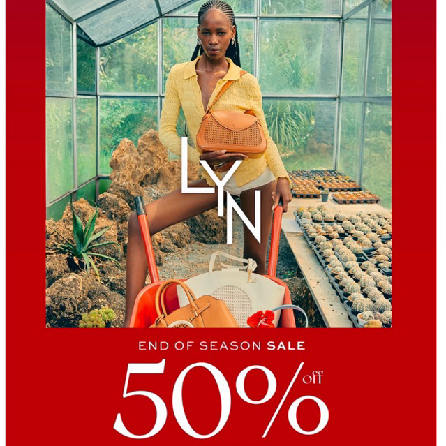 Lyn กระเป๋า มีโค้ดลด30% SALE กระเป๋า นาฬิกา กระเป๋าสตางค์ ของแท้จากชอป