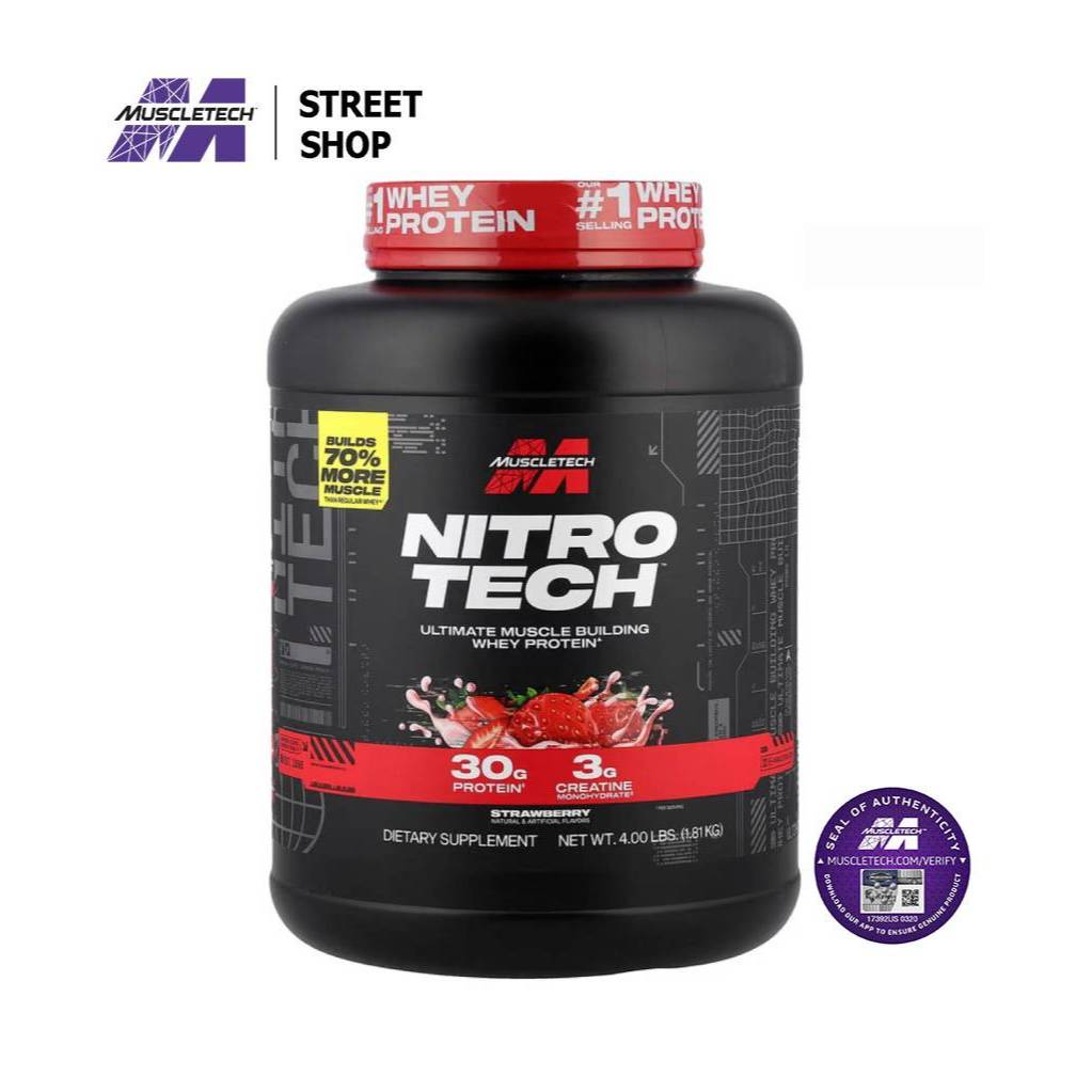 Muscletech - Nitro Tech 4lbs [40 Servings]