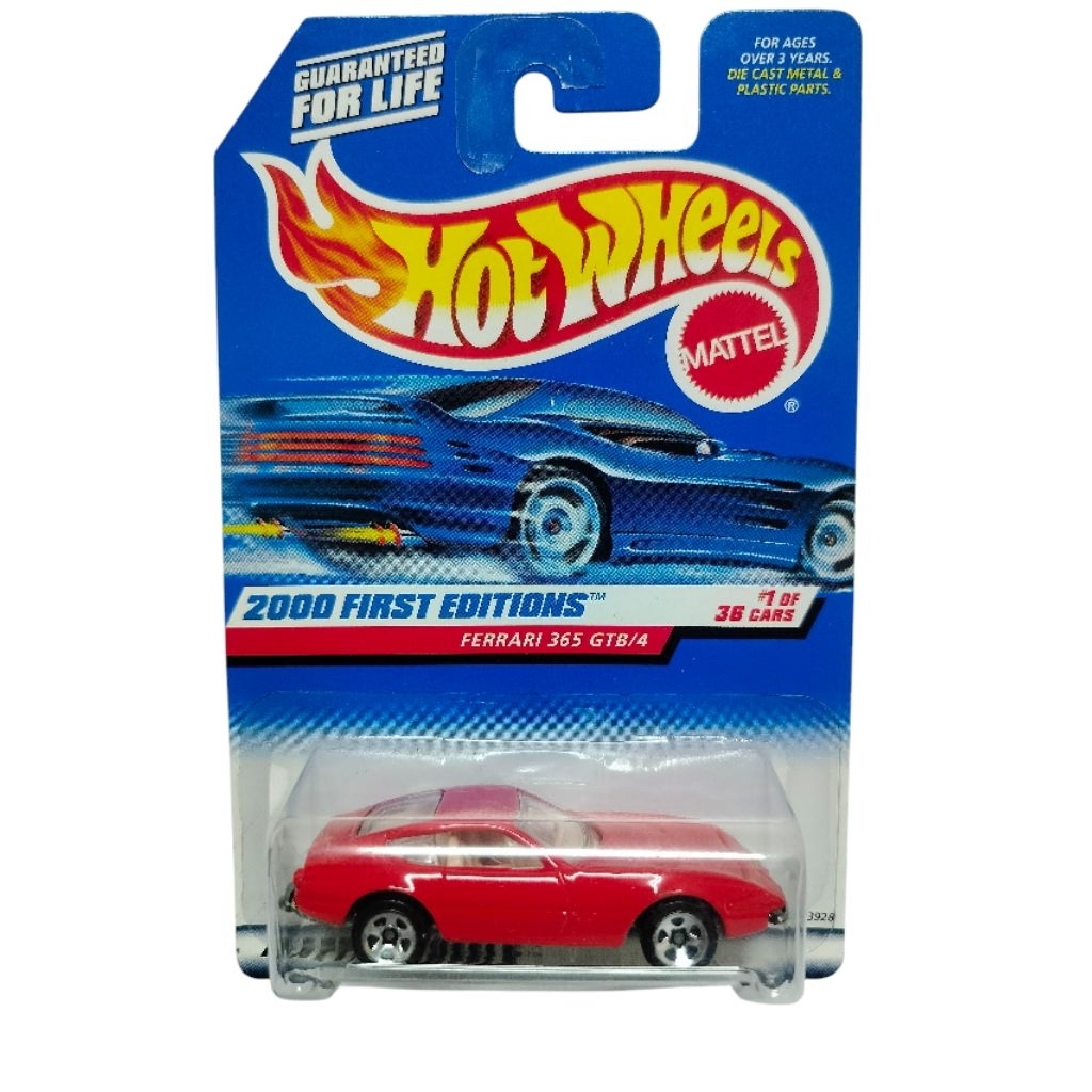 Vintage Hot wheels รถโมเดล FERRARI 365GTB 4WD