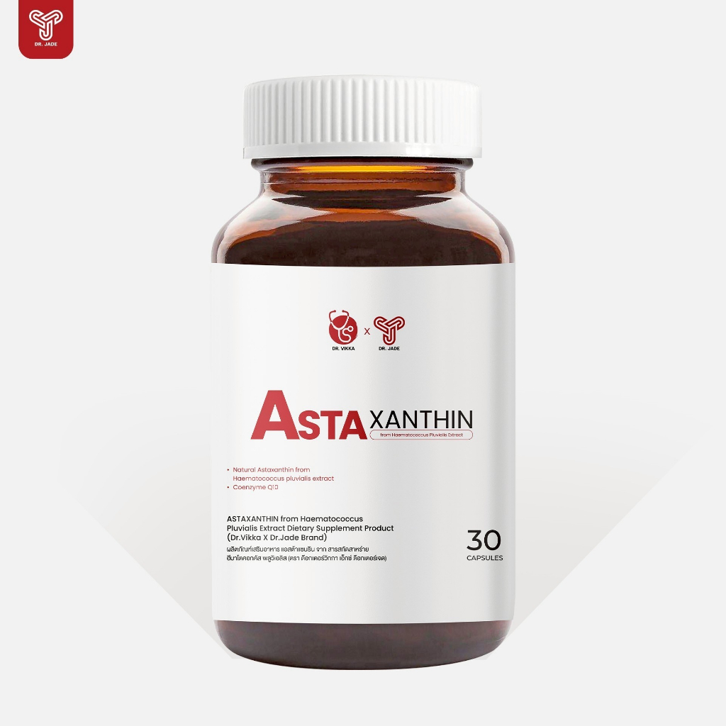 New!!!  NATURAL ASTAXANTHIN Dietary Supplement Product (Dr.Vikka X Dr.Jade Brand) ASTAXANTHIN 6mg