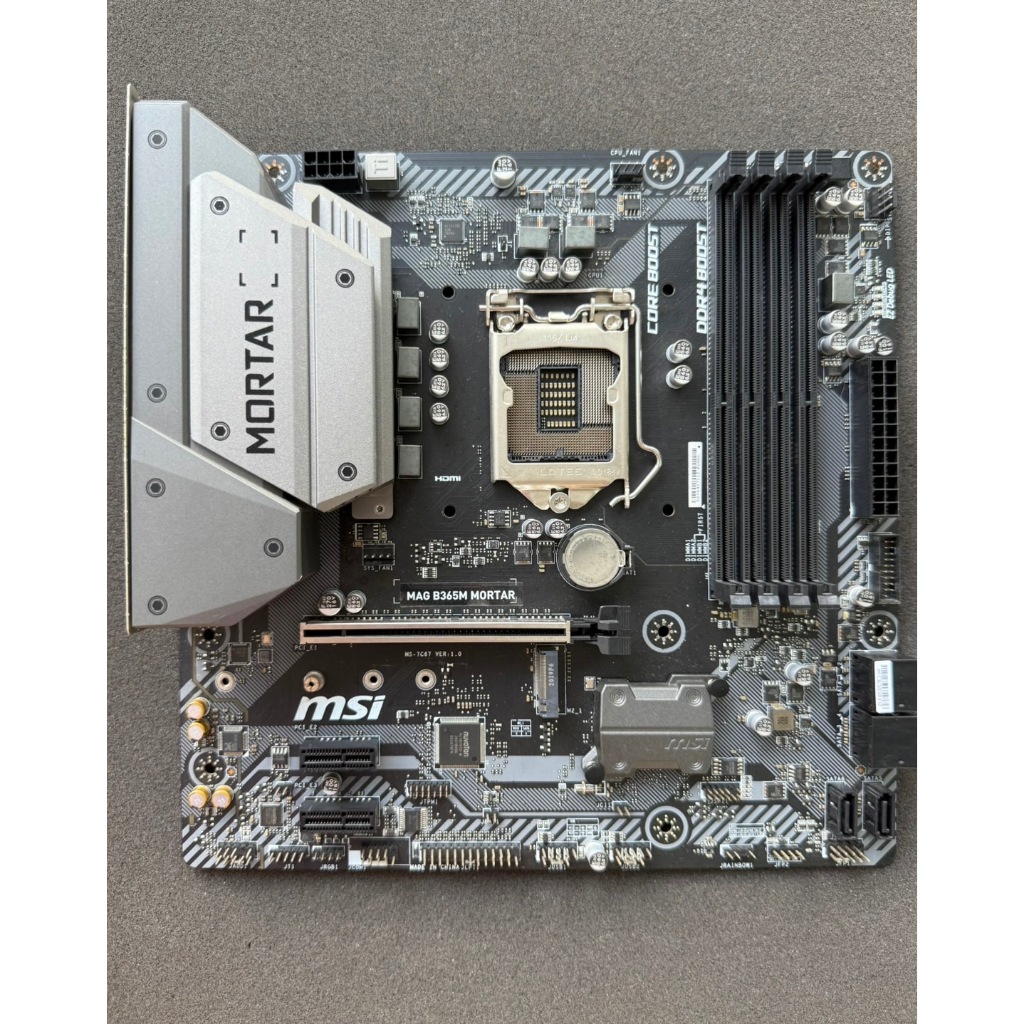 MAINBOARD (เมนบอร์ด) 1151 MSI MAG B365M MORTAR มือสอง