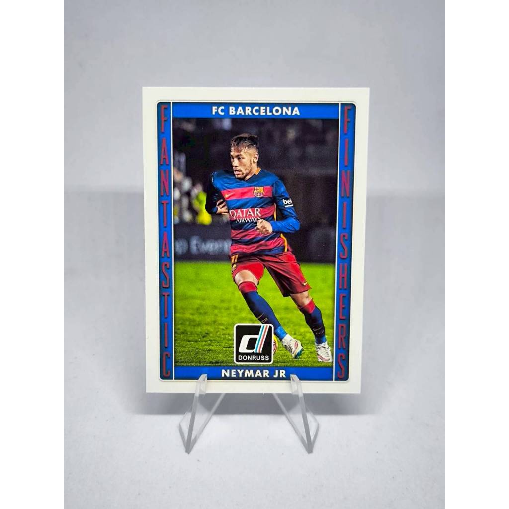 การ์ด Donruss Fantastic Finishers Neymar Jr FC Barcelona  2015