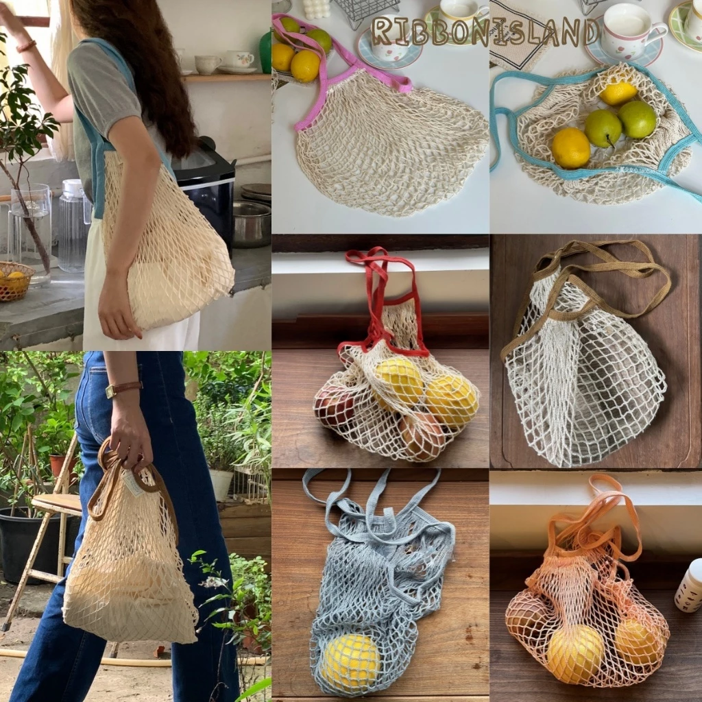 RIbbonIsland🏝️กระเป๋าสาน กระเป๋าผู้หญิง ins สไตล์เกาหลี แฟชั่น y2k นักเรียน commuter casual