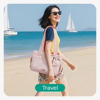BAGSMART แฟชั่นใหม่ bow Tote Bag ผู้หญิง พร้อมช่องแล็ปท็อป 13 " Sling Shoulder Bag Baguette Bag Handbag