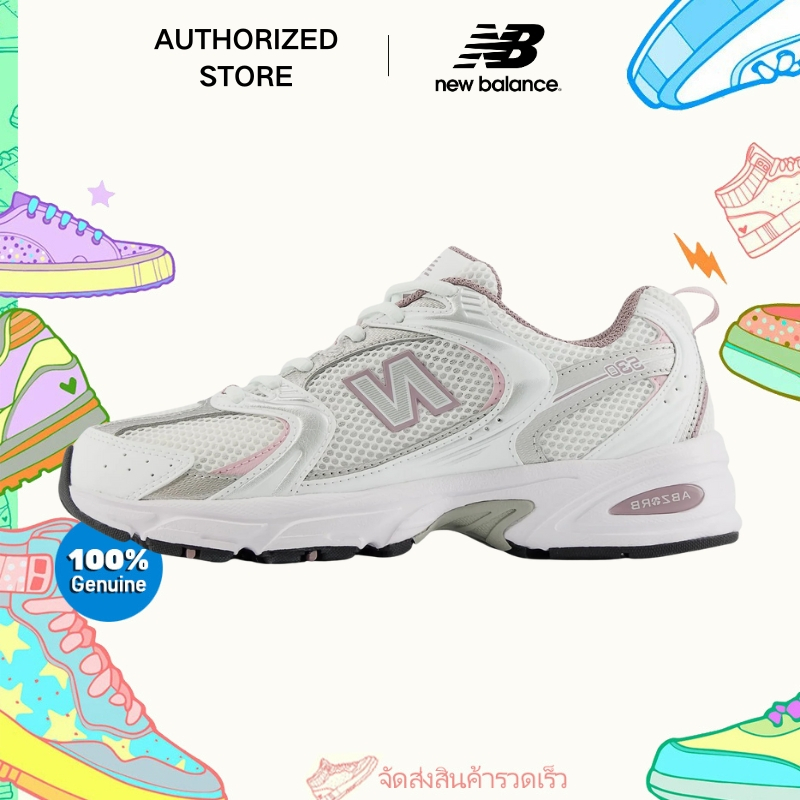 New balance MR530SGC สีม่วงอ่อน (รองเท้า) ของแท้ 100%