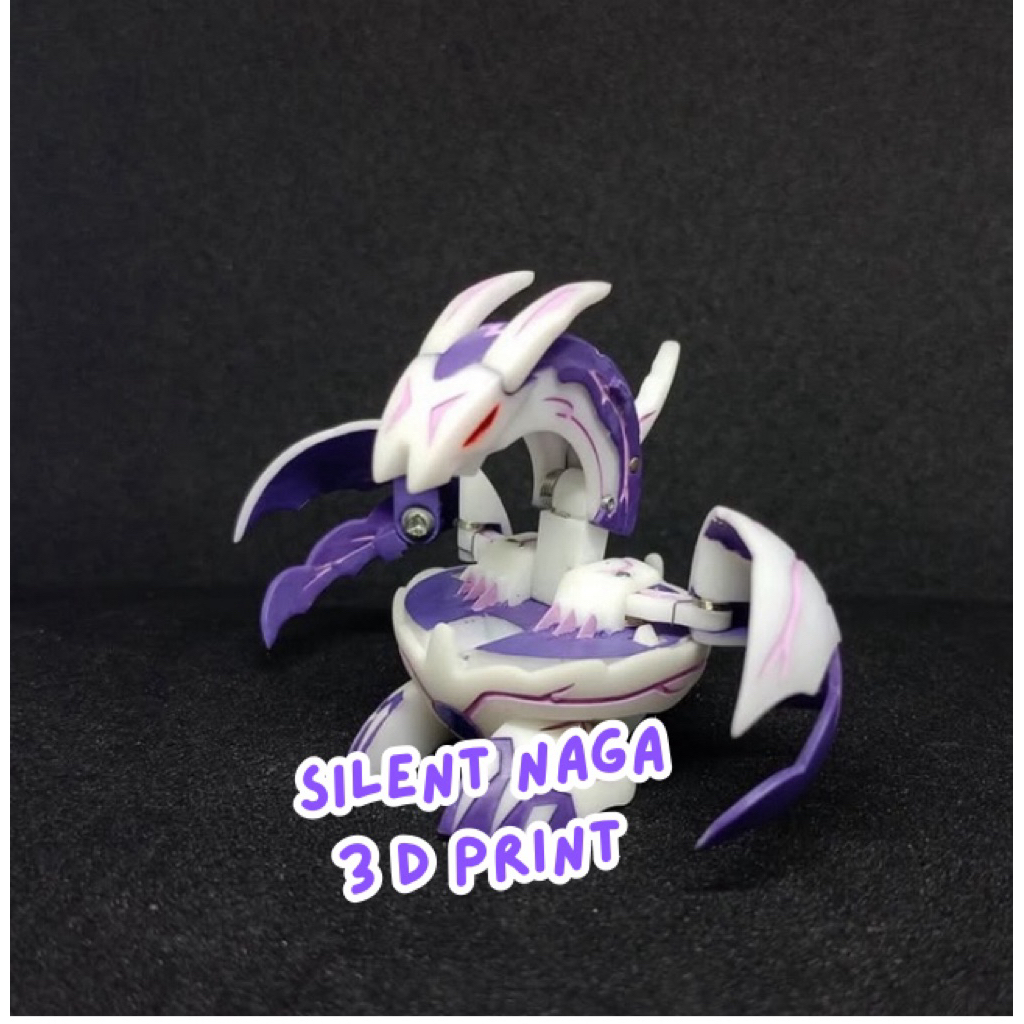 bakugan silent naga 3D print resin