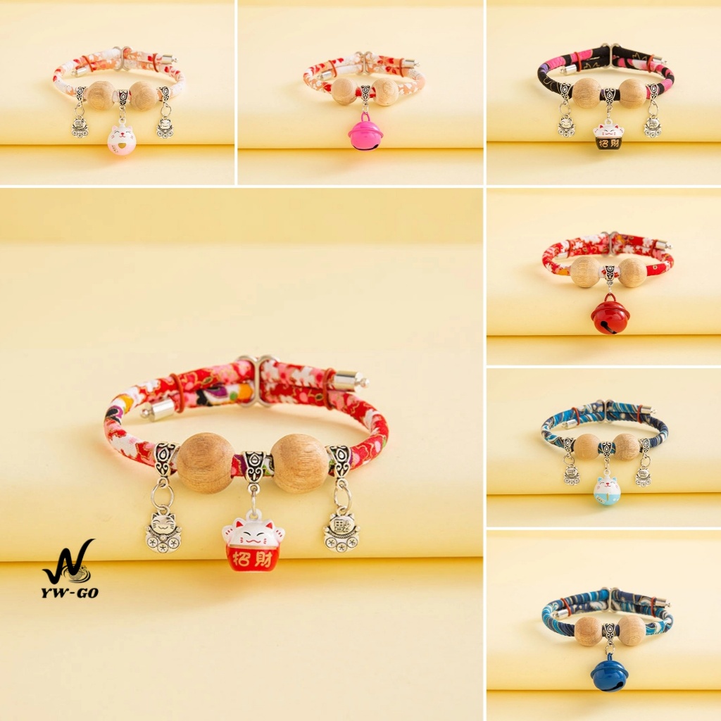 ปลอกคอแมว สามารถลบเห็บและหมัด ปลอกคอป้องกันหมัด หลากสี มีสองขนาดให้เลือก CW53