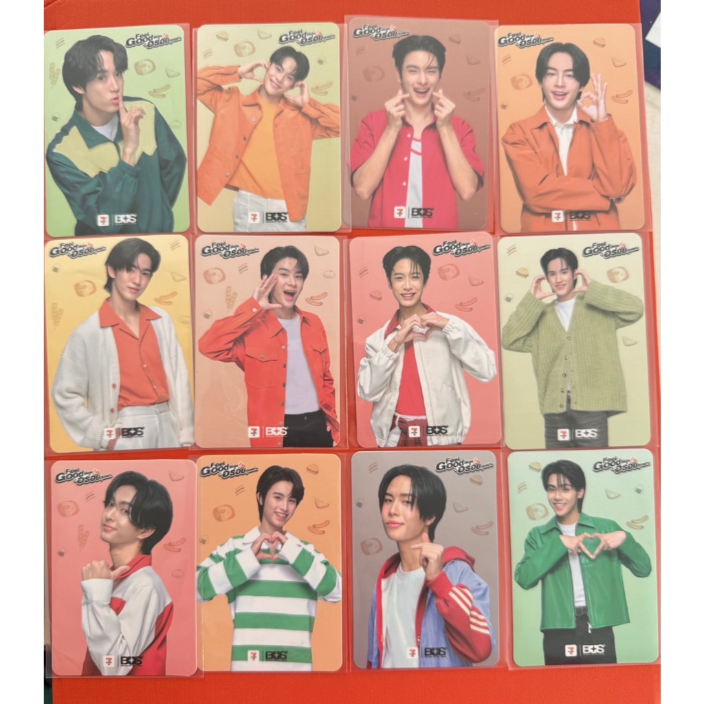 การ์ด 7-11 TH X BUT มีครบทุกคน