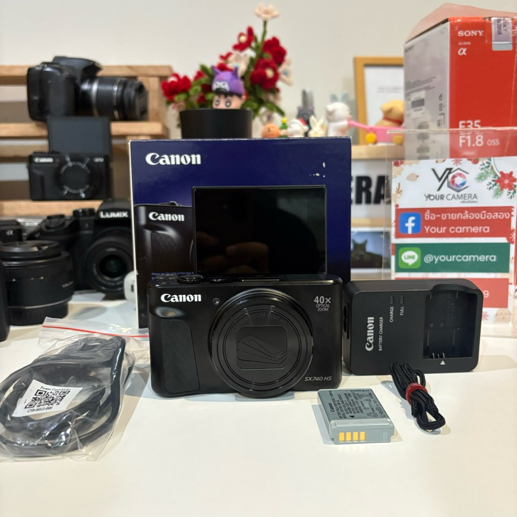 Canon sx740hs (สภาพสวยพร้อมส่ง)