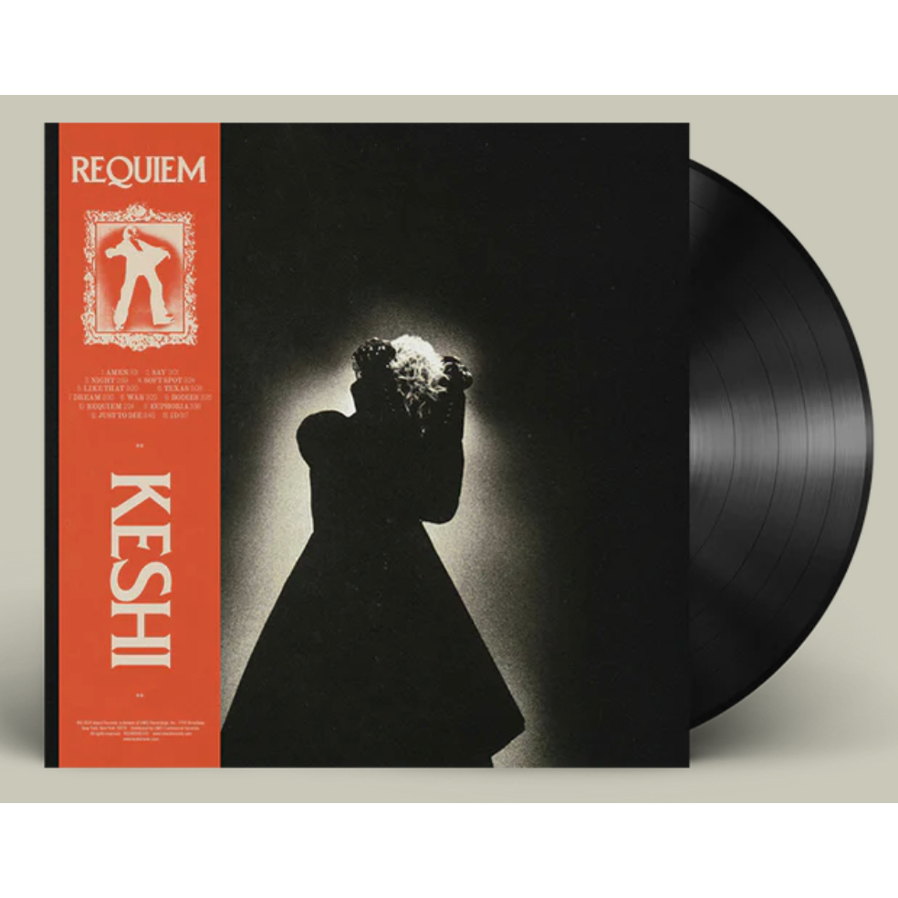 แผ่นเสียง Keshi Requiem LP Vinyl สันปกมีรอย
