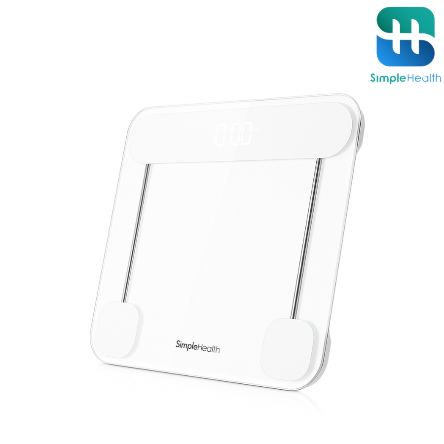 Simple Health เครื่องชั่งน้ำหนักดิจิตอล ชั่งน้ำหนัก  Digital Weight Scale จอ LED ใช้งานยาวนาน รับประกัน 1 ปี