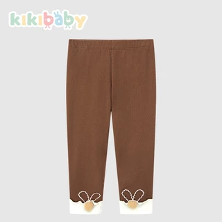[90-130]🪐พร้อมส่งด่วน🪐 กางเกงขายาว กางเกงยืด เลกกิ้งผ้าหนา สำหรับเด็กผู้หญิง ใส่ไปโรงเรียนDDK