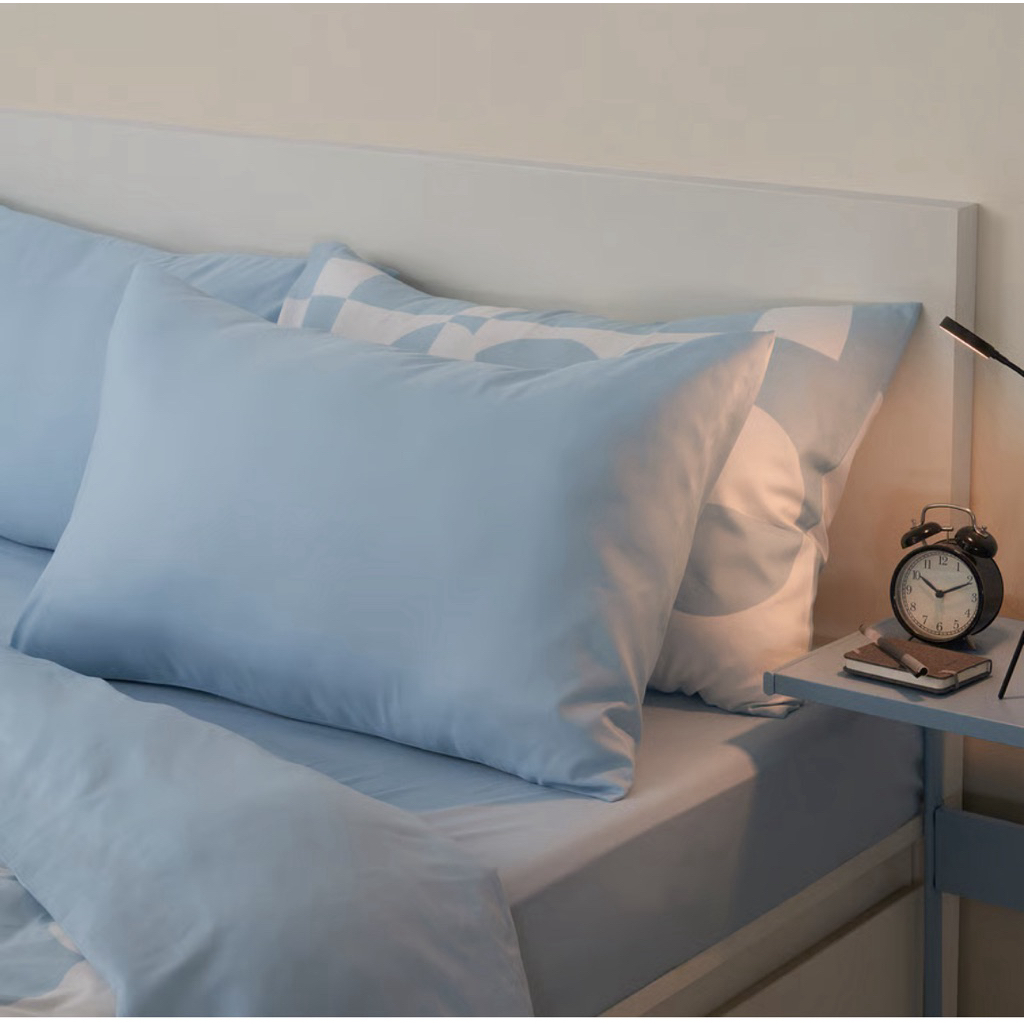 ผ้าปูที่นอนรัดมุม IKEA 100%