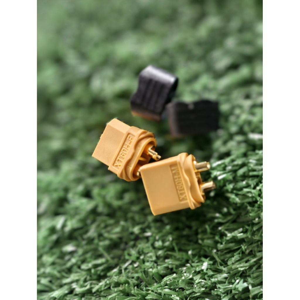 XT60 ขั้วต่อแบตแบตเตอรี่ RC ปลั๊กเสียบปลั๊ก XT60มีฝาปิดป้องกันช็อต XT 60 h1คู่