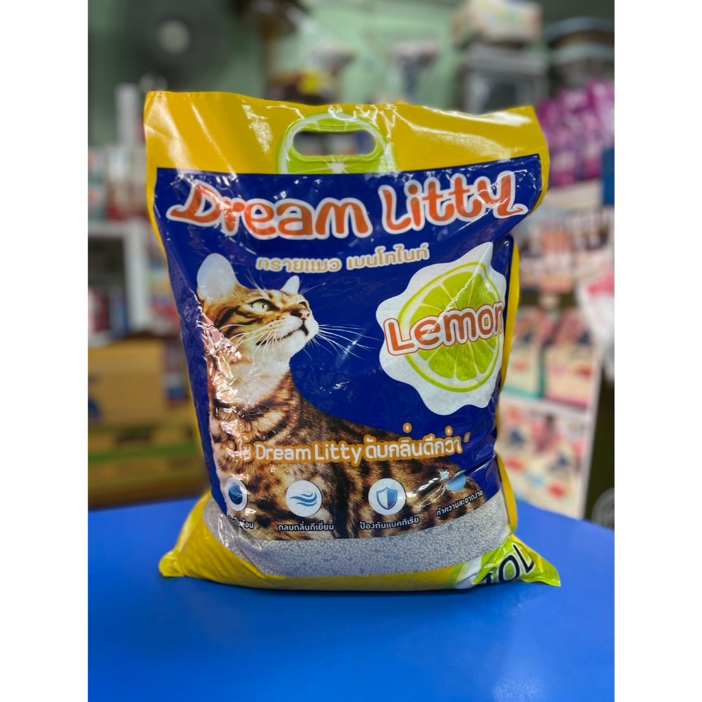 ทรายแมว Dream Litty 10 ลิตร 1 ถุง