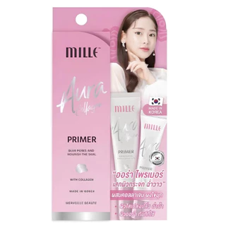 ** หลอดเล็ก ** Primer Mille ไพรเมอร์ มิลเล่ Sunscreen Primer กันแดด ไพรเมอร์ โลชั่น ทาผิว ขนาด 8g / 10ml. /30g.