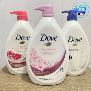 (1ขวด) โดฟ ครีมอาบน้ำเหลว 1000 มล.  Dove Liquid Soap 1000 ml…
