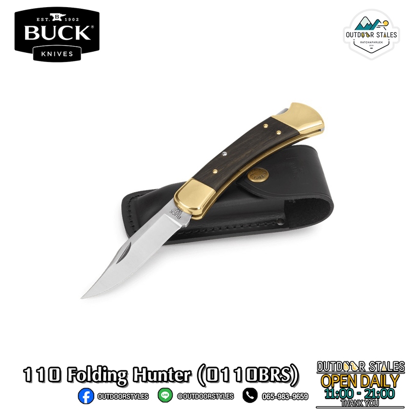 Buck 110 Folding Hunter (0110BRS) Box
