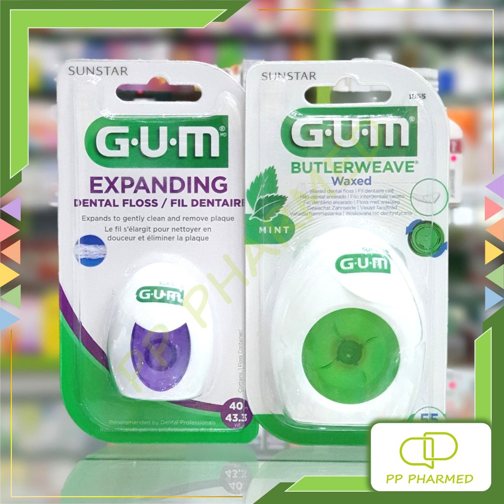 Gum ไหมขัดฟัน ทำความสะอาดล้ำลึก Dental Floss