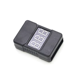 วัดแบต เตือนแบตอ่อน สำหรับ แบตลิโพ LIPO Battary Voltage Tester Low voltage buzzer Alarm adjustable