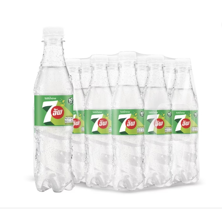 เซเว่นอัพ ไม่มีน้ำตาล 345 มล. x 12 ขวด  7UP No Sugar 345 ml x 12