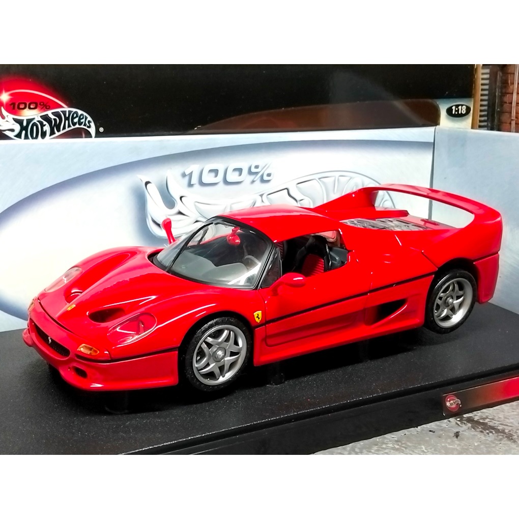 โมเดลรถF50 1/18 โมเดลรถFerrariF50 โมเดลรถ Ferrari F50 Model car scale 1:18  Hotwheels ราคา ok