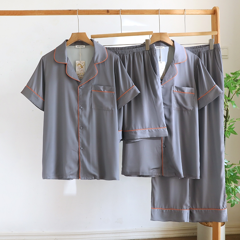 ชุดนอน Muslin Pajamas Collection Muslin Pet รุ่น Soft Ember (Y3290 Y3291) | ชุดผู้ชาย