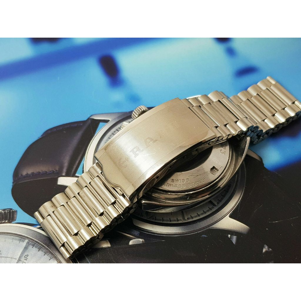 สายนาฬิกา สาย Rado diastar 18mm สแตนเลส สีเงิน 18mm (เทียบ) สภาพสวย ของใหม่ (สายยาว 15cm สำหรับคนข้อ