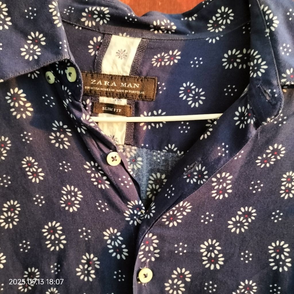 เสื้อzara man slimfit