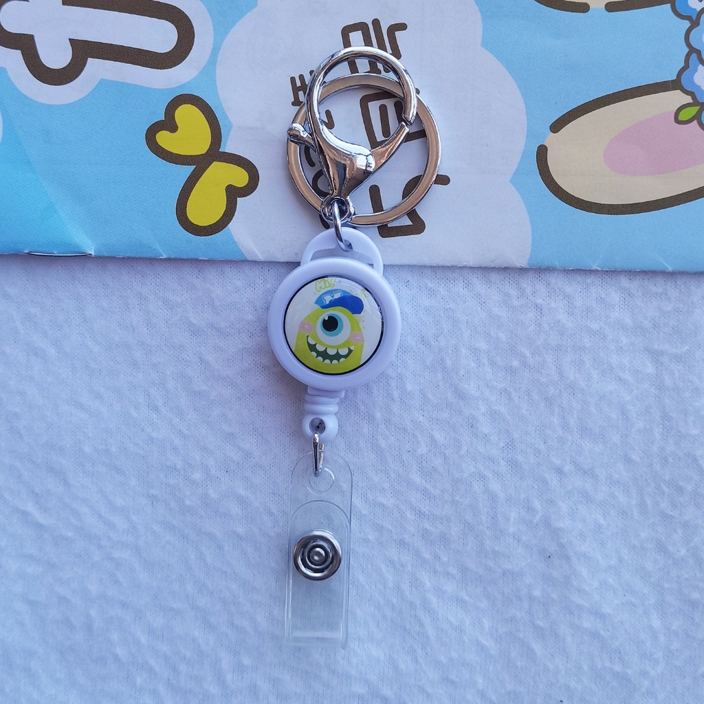 พวงกุญแจลายการ์ตูนแบบมีสายดึงโยโย่ สามารถยืดหดได้ ความยาวสูงสุด 30cm ขณะที่ยืด มีหลายตัวเลือก น่ารักน่าใช้ สีสันสดใส - รูปที่ 3
