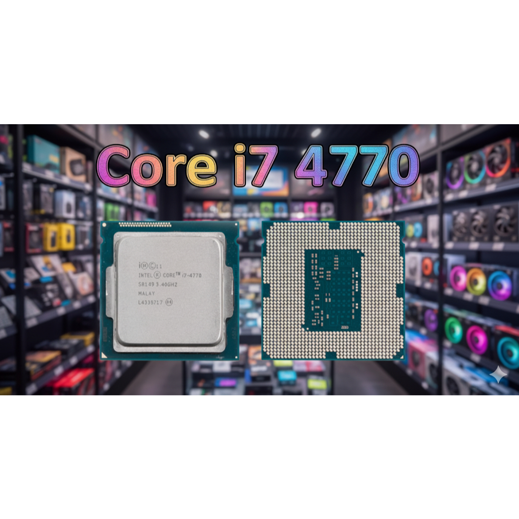 CPU INTEL i7 4770 ราคาสุดคุ้ม ซีพียู CPU 1150 Intel Core i7-4770 พร้อมส่ง ส่งเร็ว ส่งไว ส่งจากไทย