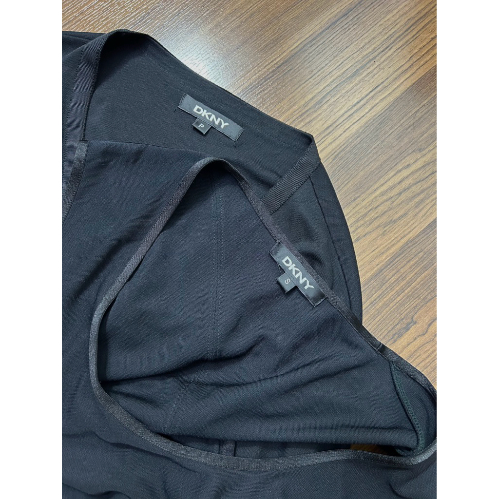 2 piece set black rayon dress d-k…n/y