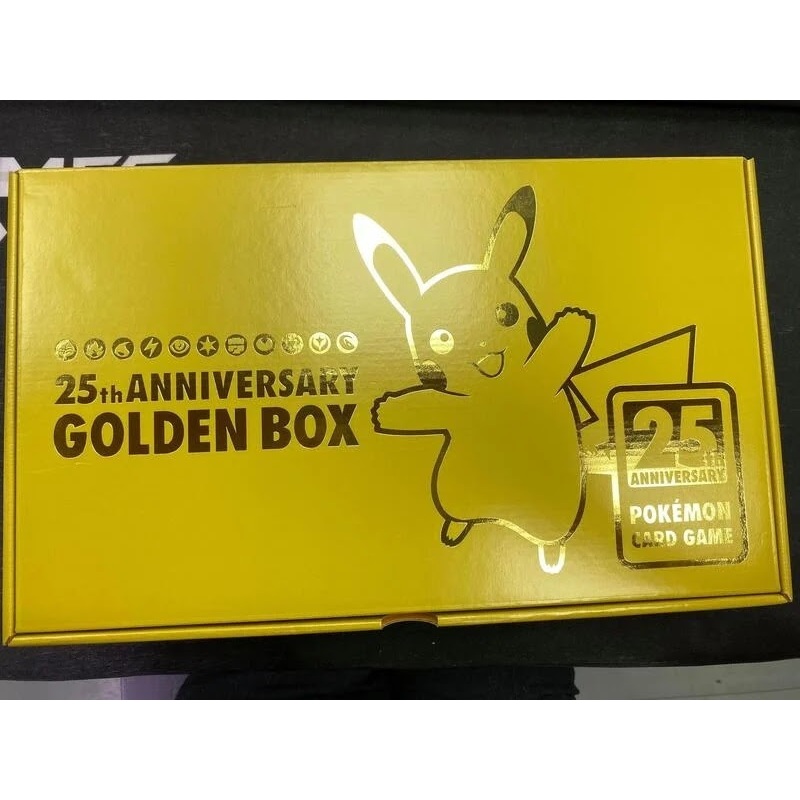 [Pokemon 25th Anniversary] Golden Box Playmat, Deckbox แผ่นรองเล่น กล่องใส่การ์ด (การ์ด​โปเกมอน อังก