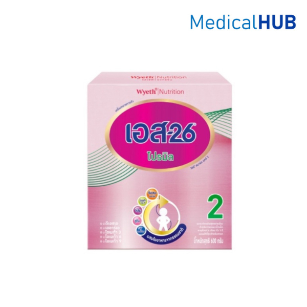 S-26 S26 S 26 Promil สูตร 2 นมผง นมเด็ก เอส 26 เอส26 โปรมิลล์ ขนาด 550 กรัม 06927
