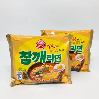 บะหมี่งาเกาหลี Ottogi Sesame Ramyun 오뚜기 참깨라면 รามยอน นำเข้าจากเกาหลี รามยอนงาเกาหลี โอโตกี
