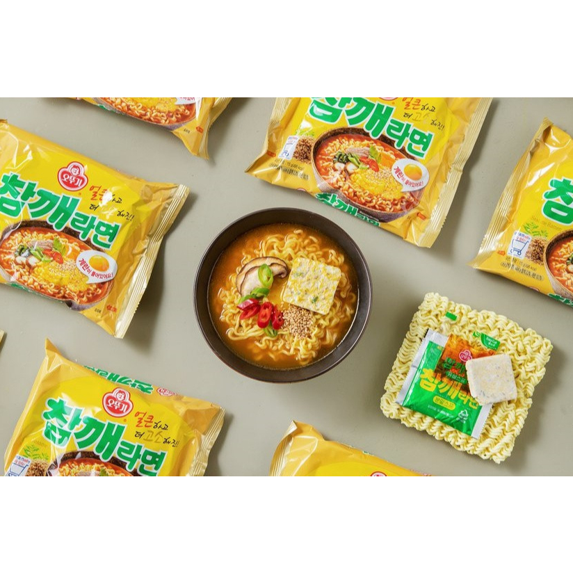 บะหมี่งาเกาหลี Ottogi Sesame Ramyun 오뚜기 참깨라면 รามยอน นำเข้าจากเกาหลี รามยอนงาเกาหลี โอโตกี - รูปที่ 7