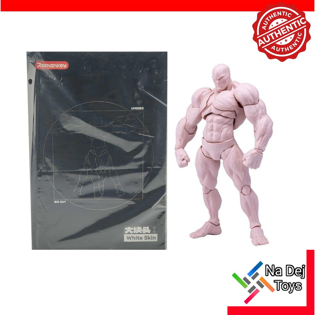 Romankey Big Guy Body (White Skin) 1/12 Figure โรแมนคีย์ บอดี้ บิ๊ก กาย (สีขาว) ขนาด 1/12 ฟิกเกอร์