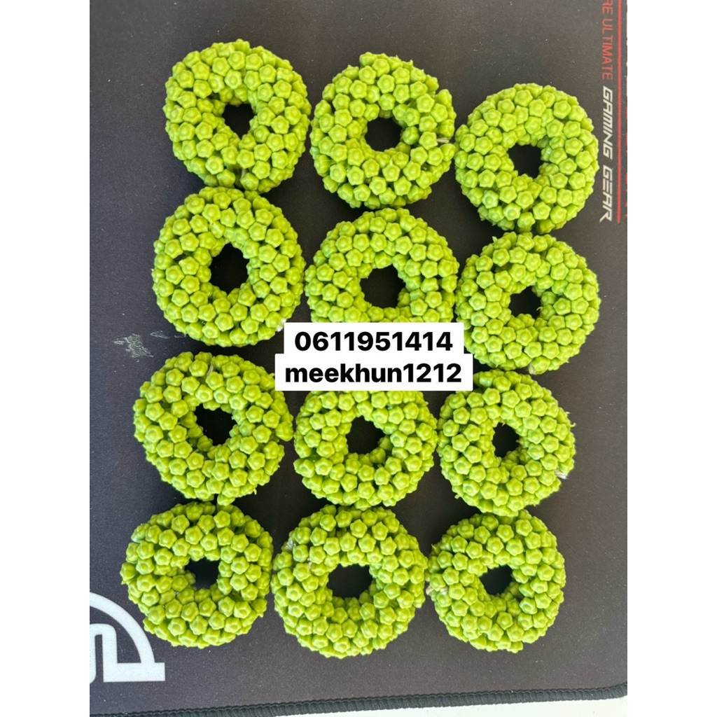 รัดข้อ ใส่กับมะลัยตุ้มราคาต่อชิ้นเส้นผ่าศูนย์กลาง 5ซม.