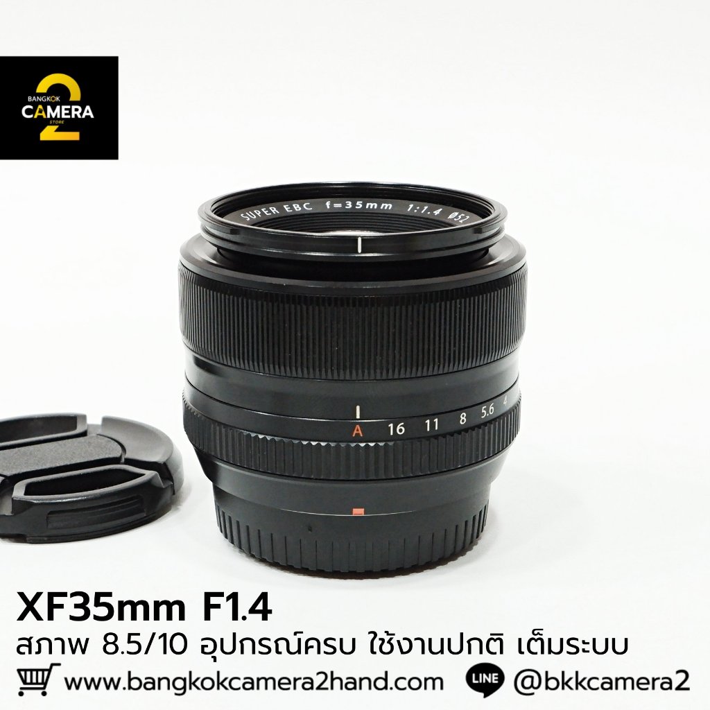 XF35mm F1.4 อุปกรณ์ครบ