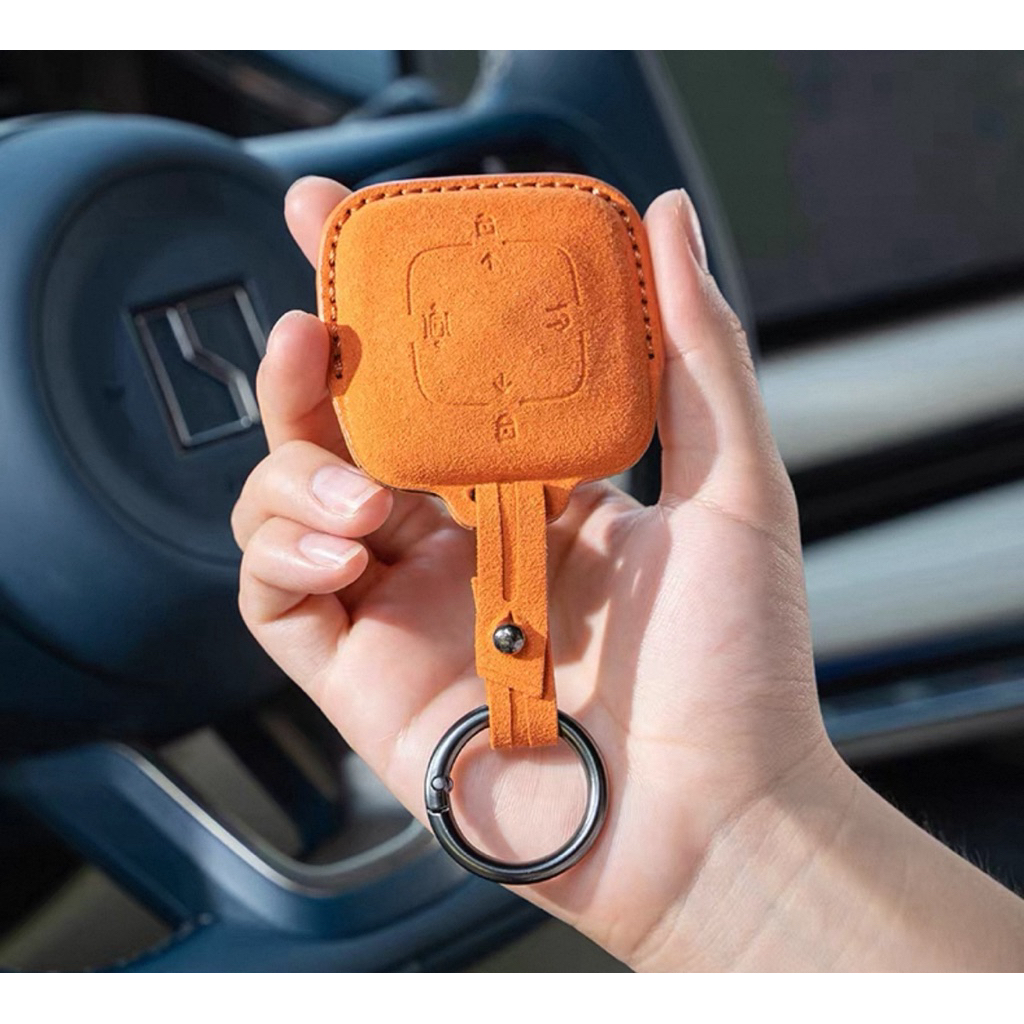 พร้อมส่ง เคสกุญแจรีโมทรถ Zeekr X / 009 / 7X Alcantara นุ่มมือ ไม่บังสัญญาณ เคสกุญแจ remote case - รูปที่ 2