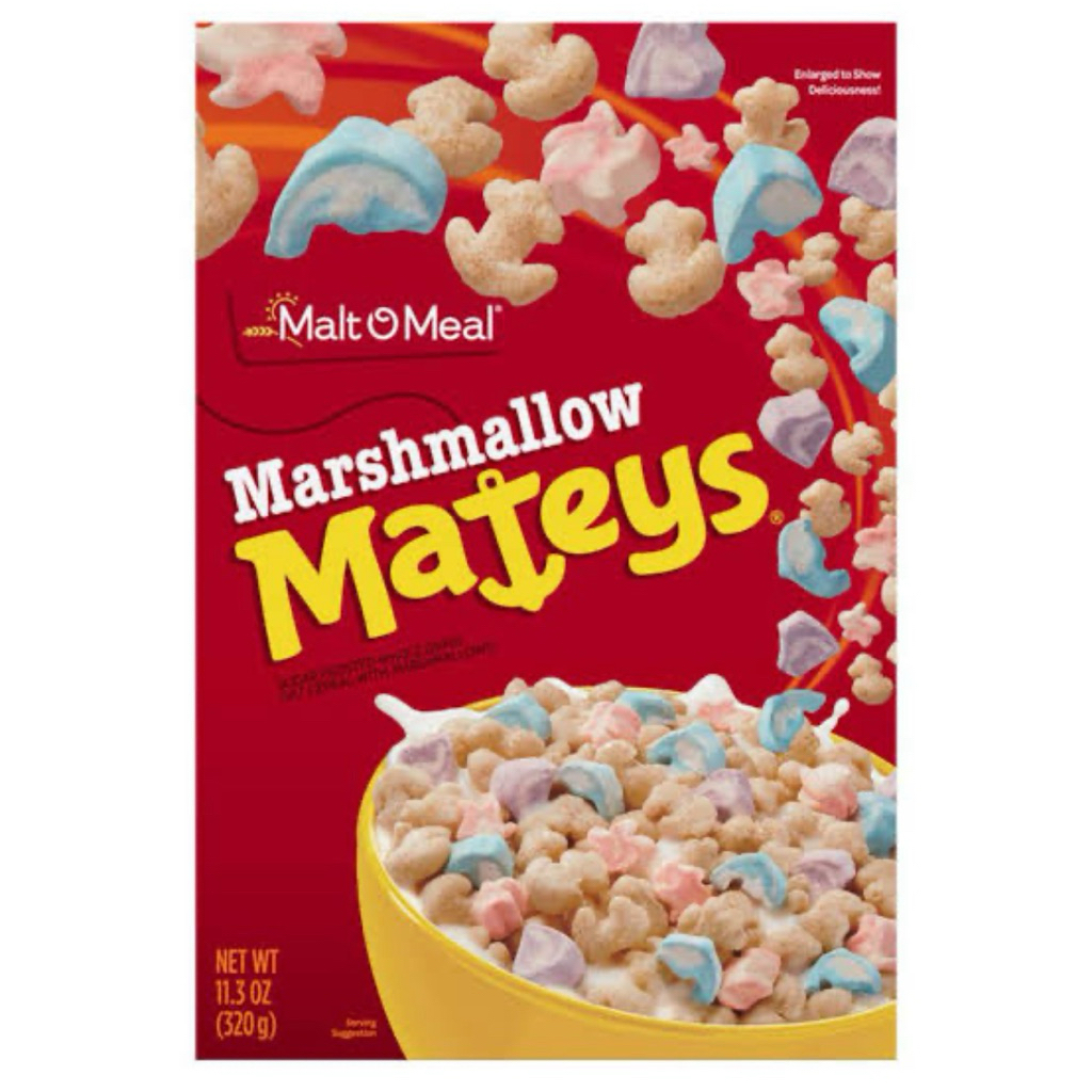 [ส่งด่วนจ้า] Malt-O-Meal Marshmallow Mateys 320g ซีเรียลมาร์ชแมลโลว