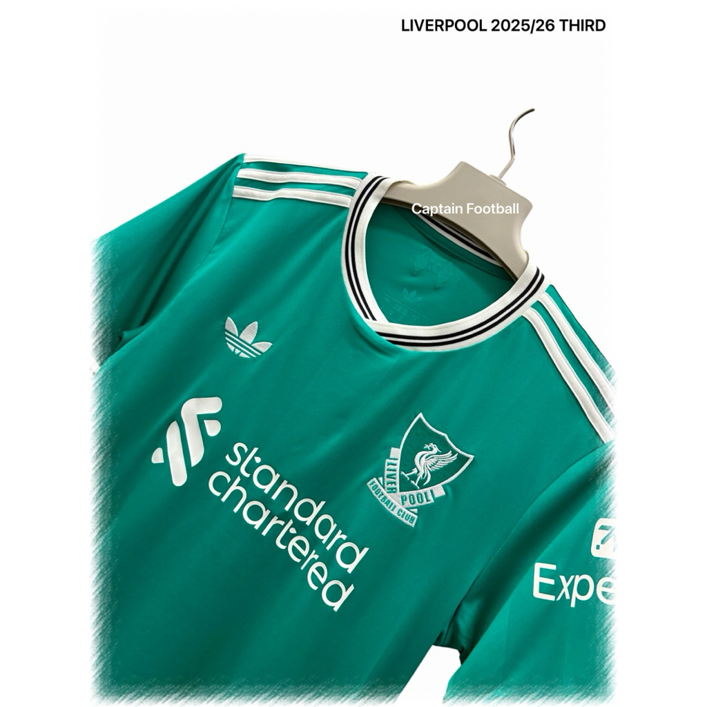 เสื้อทีมฟุตบอล ลิเวอร์พูล 2025/26 THIRD เกรดแฟนบอล