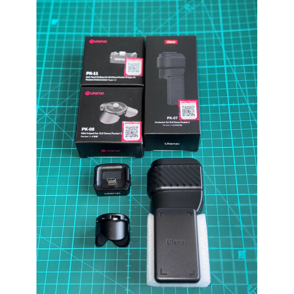 รวมชุดอุปกรณ์เสริม DJI Pocket3 กับ Ulanzi PK07, PK08, PK11