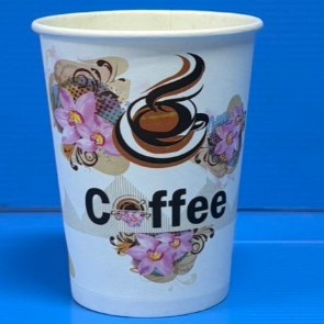 (Lotus pack)แก้วกระดาษ ร้อน/เย็น 8 ออนซ์ เคลือบ PE (50/ใบ) (…