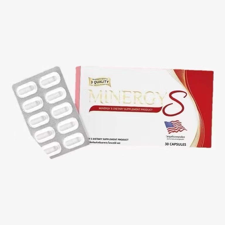 Minergy ผลิตภัณฑ์เสริมอาหารไมเนอร์จี้เอส  1 กล่องบรรจุ 30 เม็ด