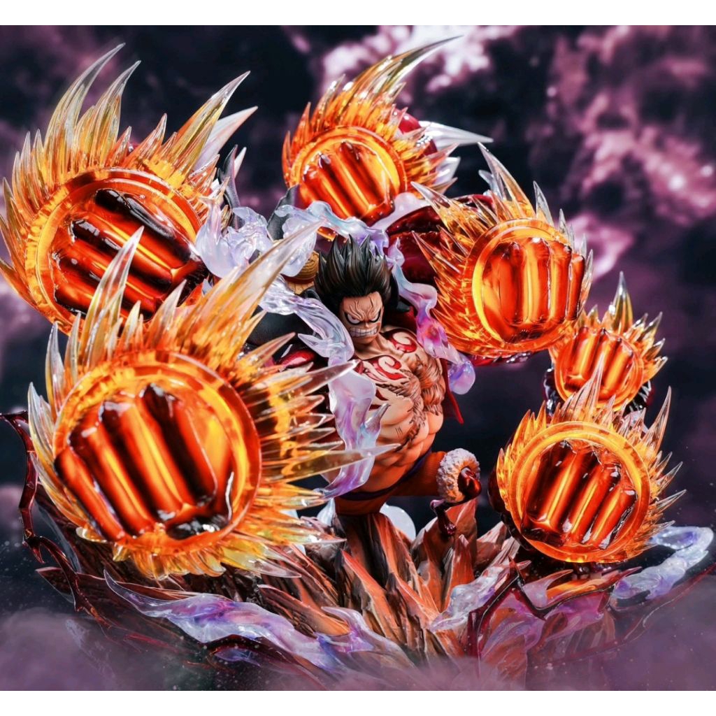 [ 1st hand instock ] LZ Studio & LX Studio - ONE PIECE " Luffy Gear 4 Kong Galtling with LED " ( Gen