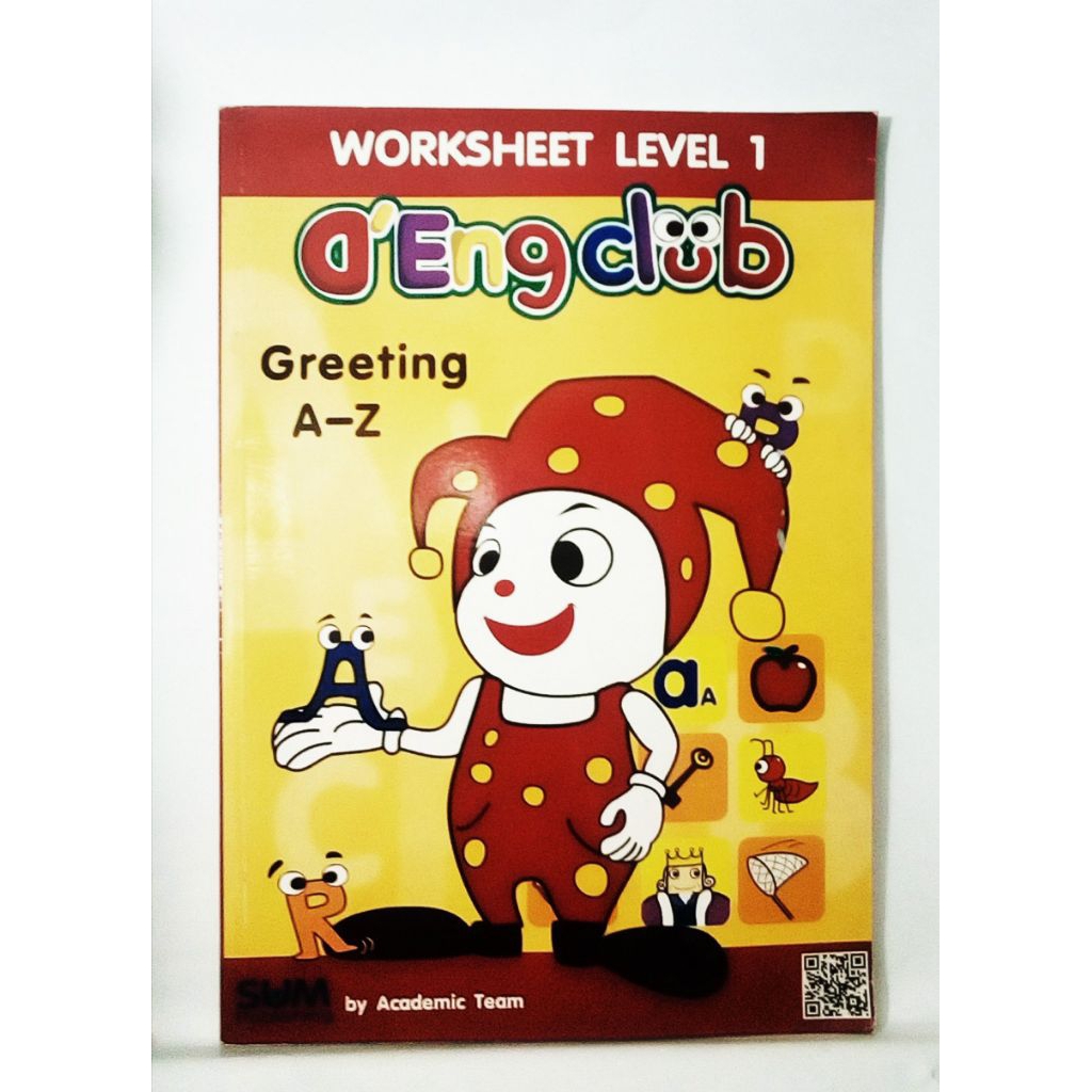 D'Eng Club Worksheet Level 1 Greeting A-Z