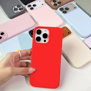 [i17] พร้อมส่ง 16โทนสี🍦🎀 E9S194 เคสพรีเมี่ยมซิลิโคนสีพื้น S2 (2) เคสซิลิโคนเนื้อหนาเกรดดี เคสไอไฟน For iphone16Plus,16pm