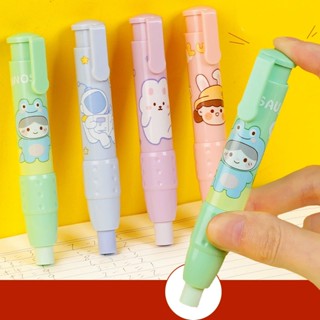 ⭐ยางลบแท่งกดสี🌈ด้ามการ์ตูน หลากสี📌สินค้าเลือกแบบ ✅พร้อมส่งใน…